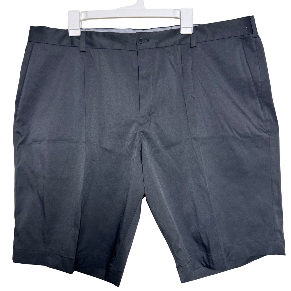 Nike Golf Mens Shorts 42 Tour Performance Athletic Dri-Fit Pleated Black‎